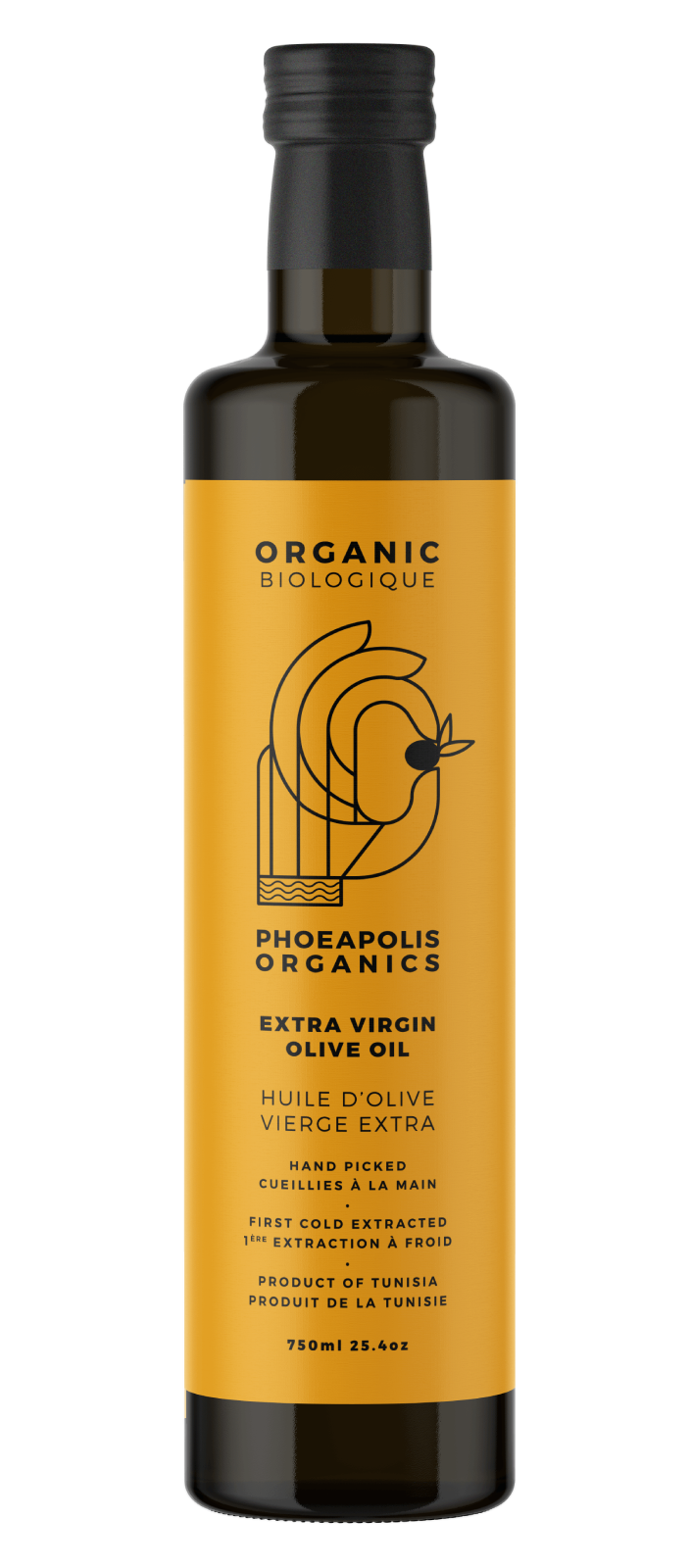 Organic Extra Virgin Olive Oil Delicate Taste, 750 ML