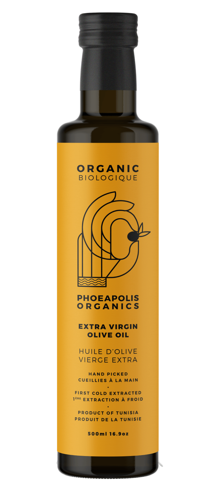 Organic Extra Virgin Olive Oil Delicate Taste, 500 ML